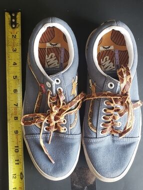 Fairdale X Vans BMX Bikes Old Skool Giraffe Waffle Cup Shoes Men’s Size 8 RARE